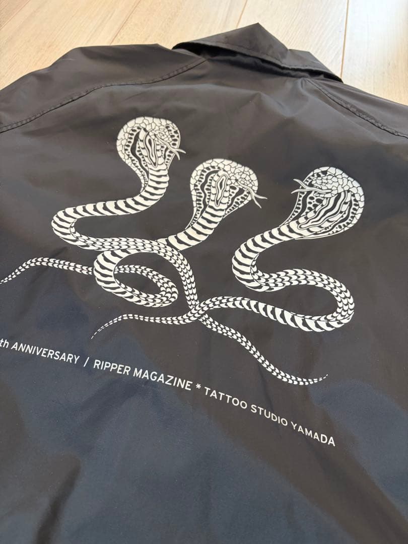TATTOOSTUDIOYAMADA 山田蓮　コーチジャケット