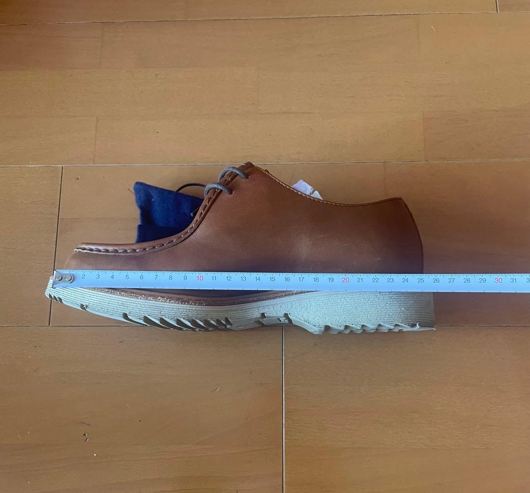 PRADA レザーモカシンシューズ