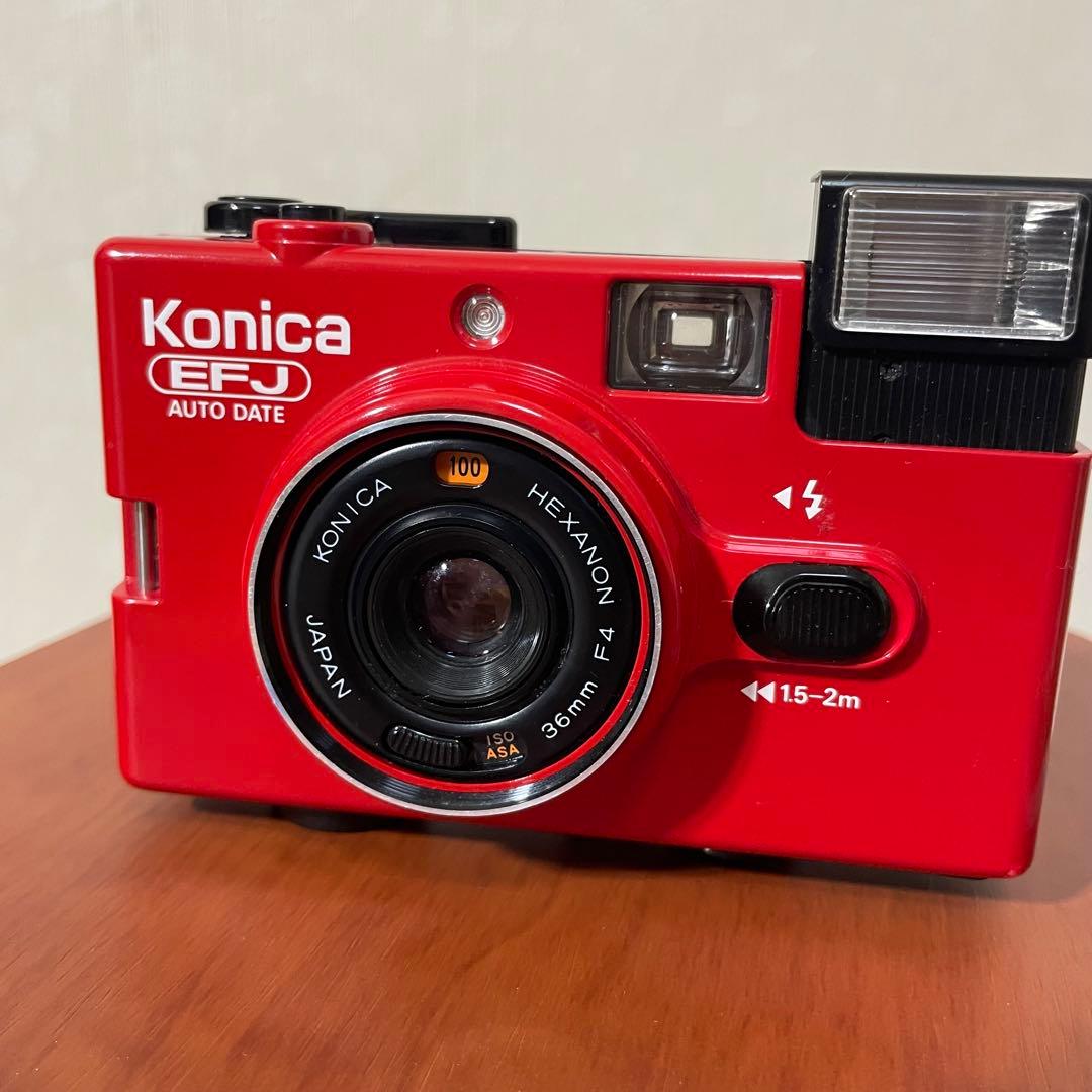 ★美品★　Konica EFJ AUTO DATE フィルムカメラ