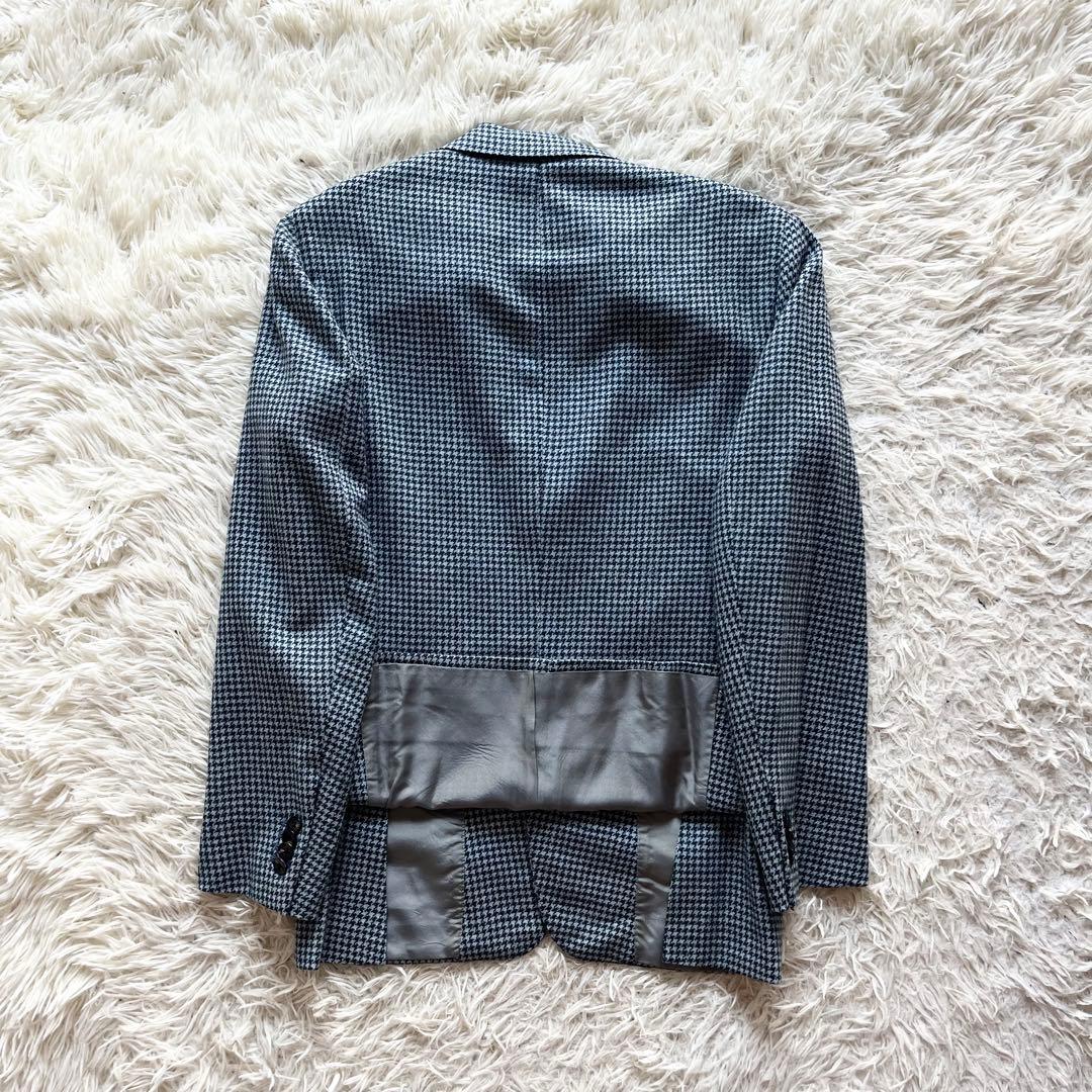 <美品>BOGLIOLI ネイビー カシミヤ ウール ジャケット サイズ46