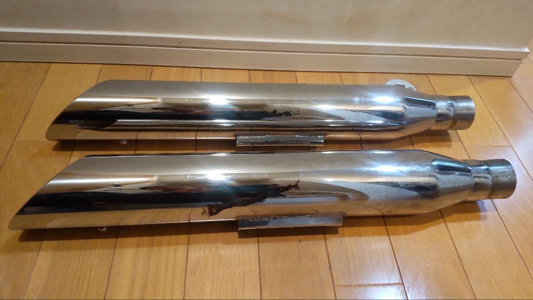 スポーツスター　マフラー　モーターステージ