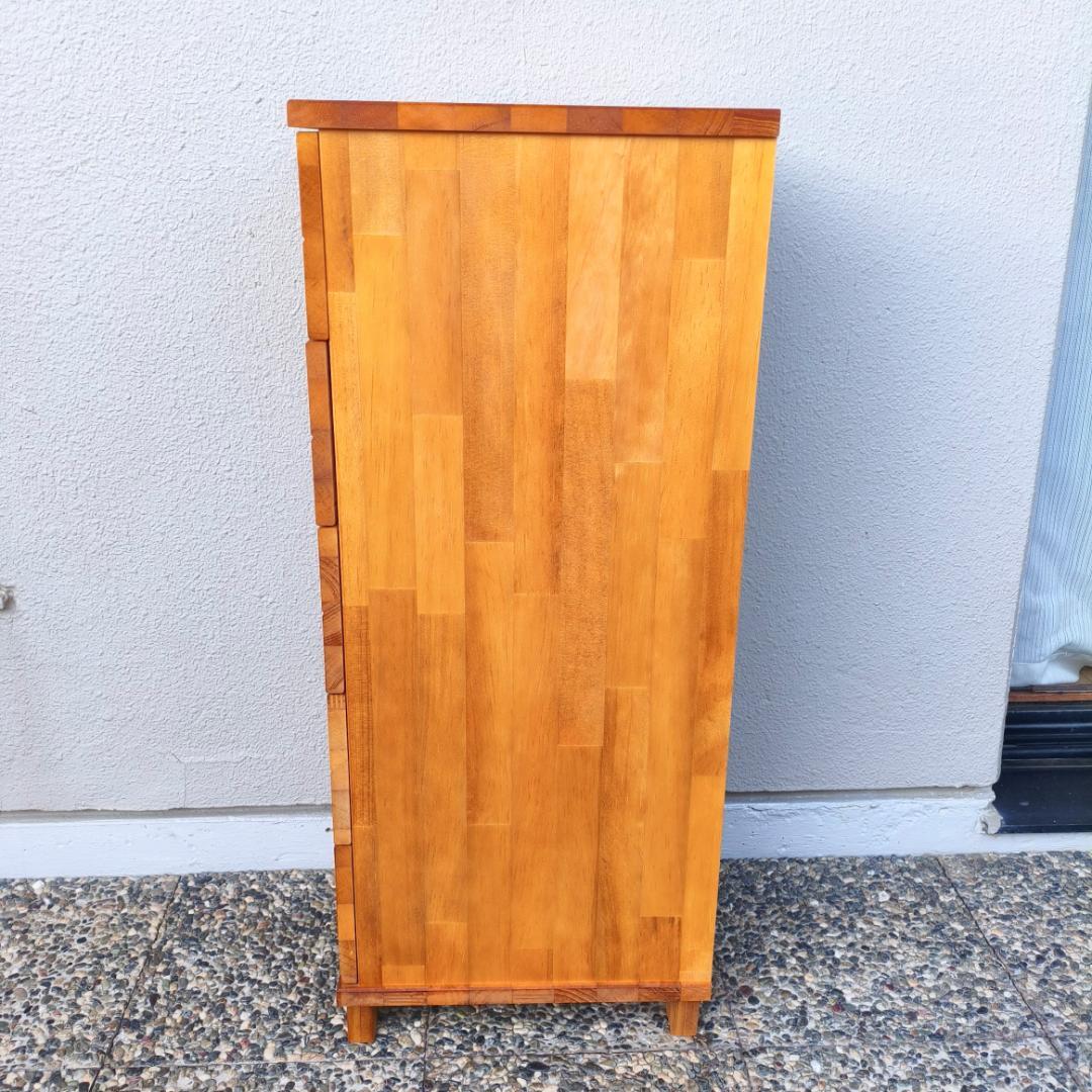 Natural House 多段チェスト 5段 引き出し 木製棚