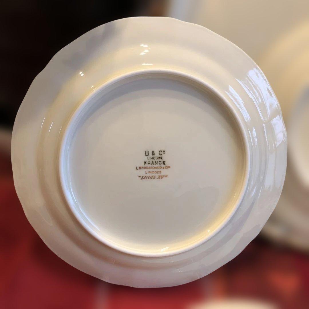 ベルナルドリモージュ　ルイ15世シリーズ　フランスアンティークプレート