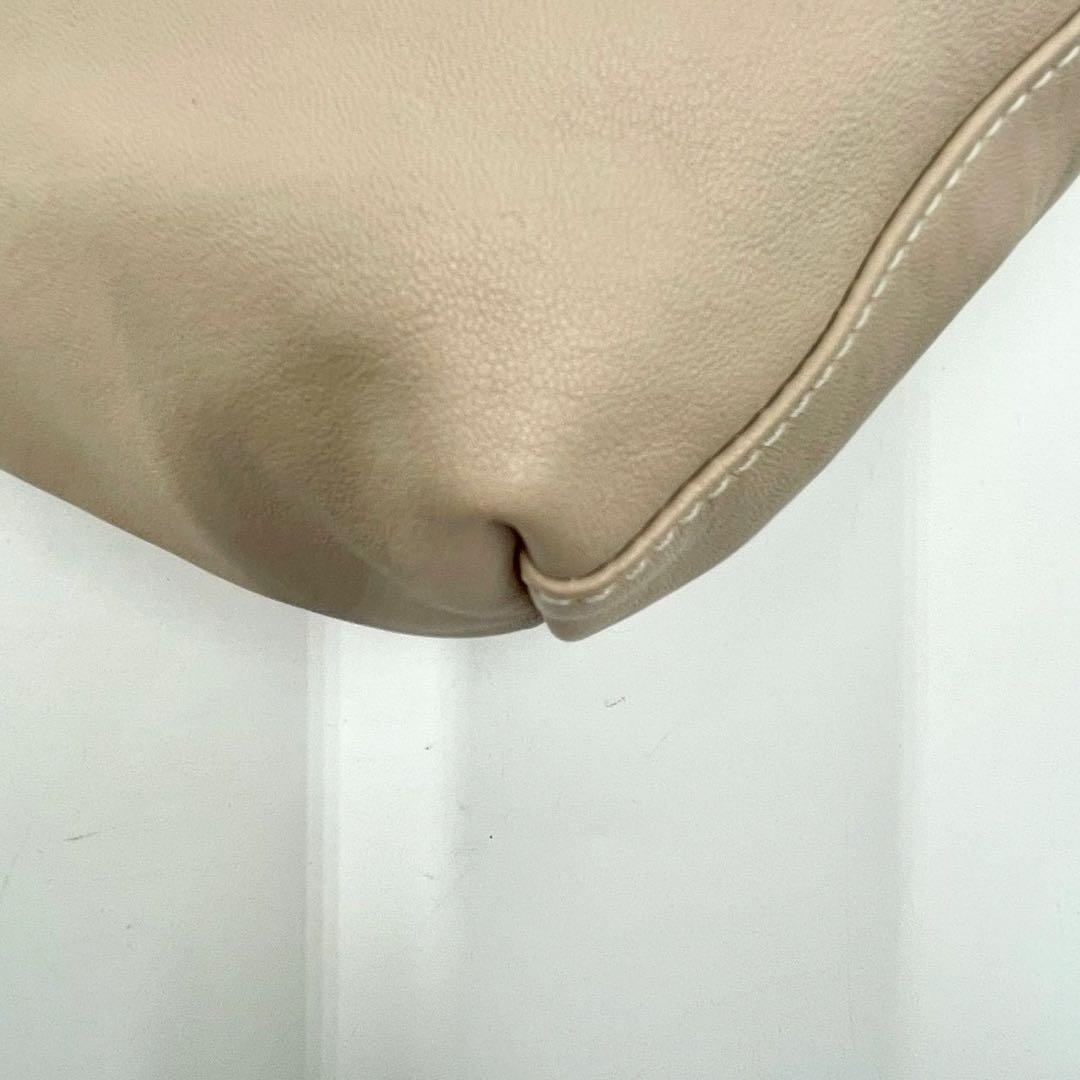 【未使用に近い】 Longchamp 限定品 2way ショルダーバッグ レザー