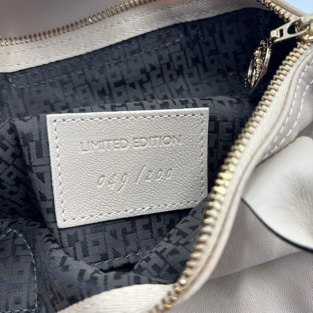 【未使用に近い】 Longchamp 限定品 2way ショルダーバッグ レザー