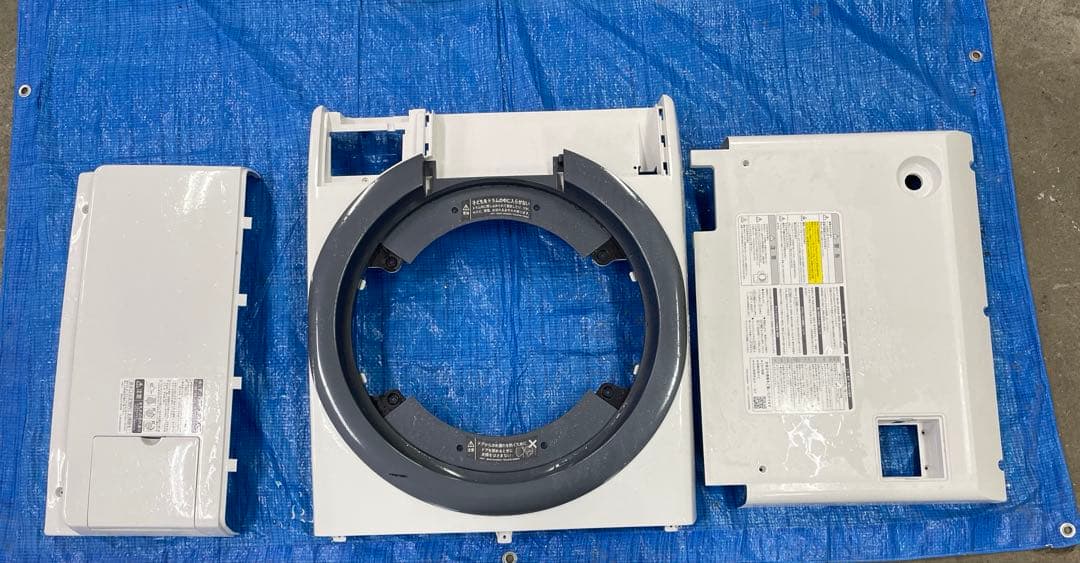 分解洗浄済　ドラム式洗濯機 7Kg シャープ ES-S7D-WR 2020