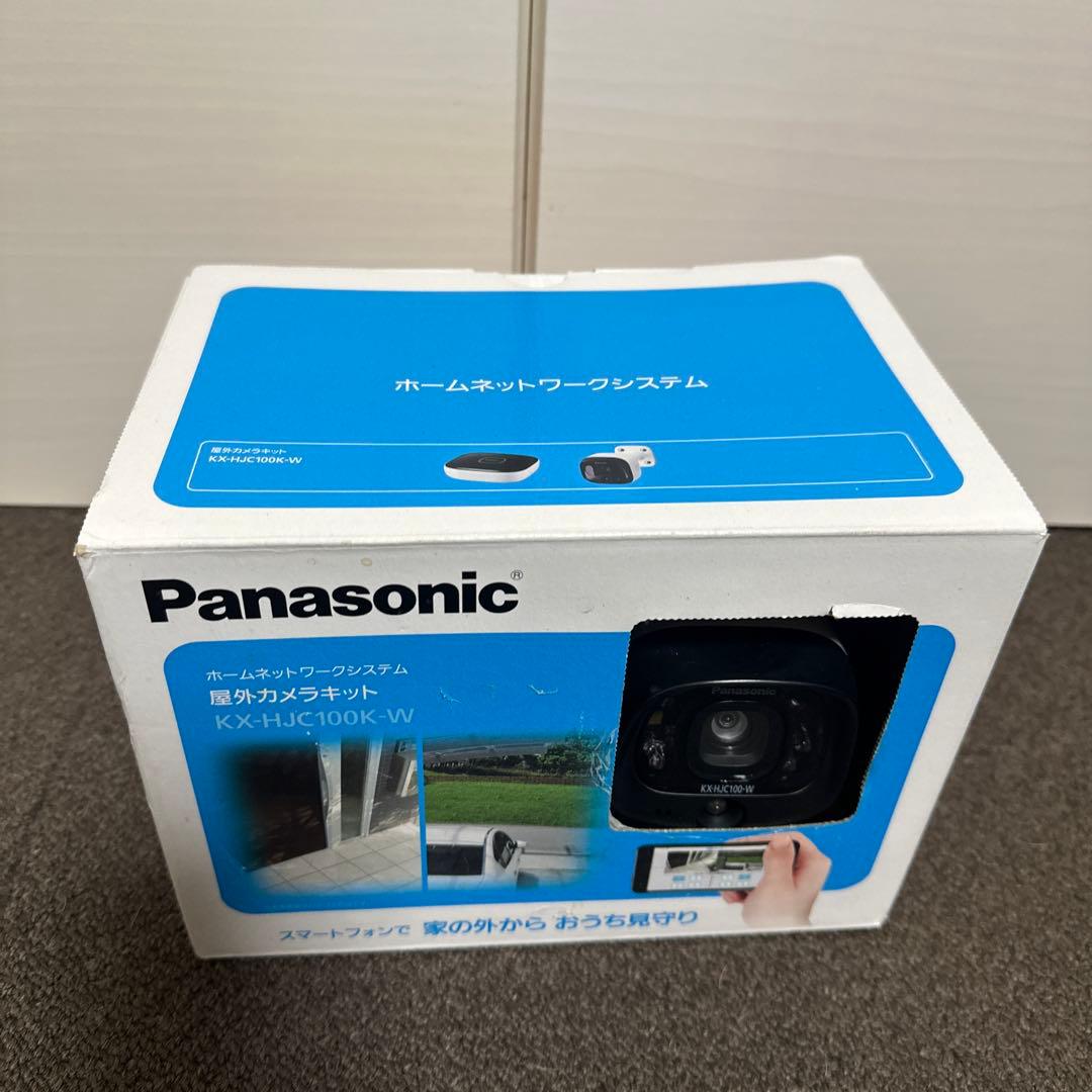 Panasonic KX-HJC100K-W 屋外カメラ　防犯カメラ　未使用品
