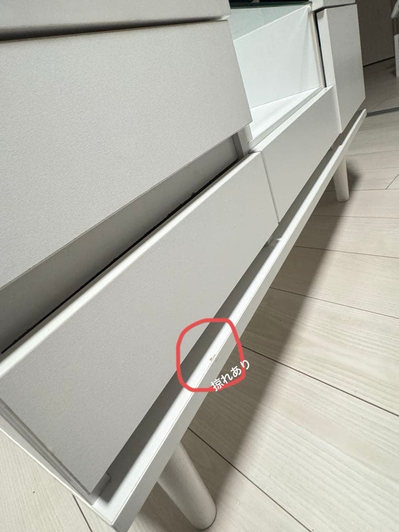 【送料込み】ローテーブル兼ドレッサーテーブル　ホワイトテーブルセンターテーブル