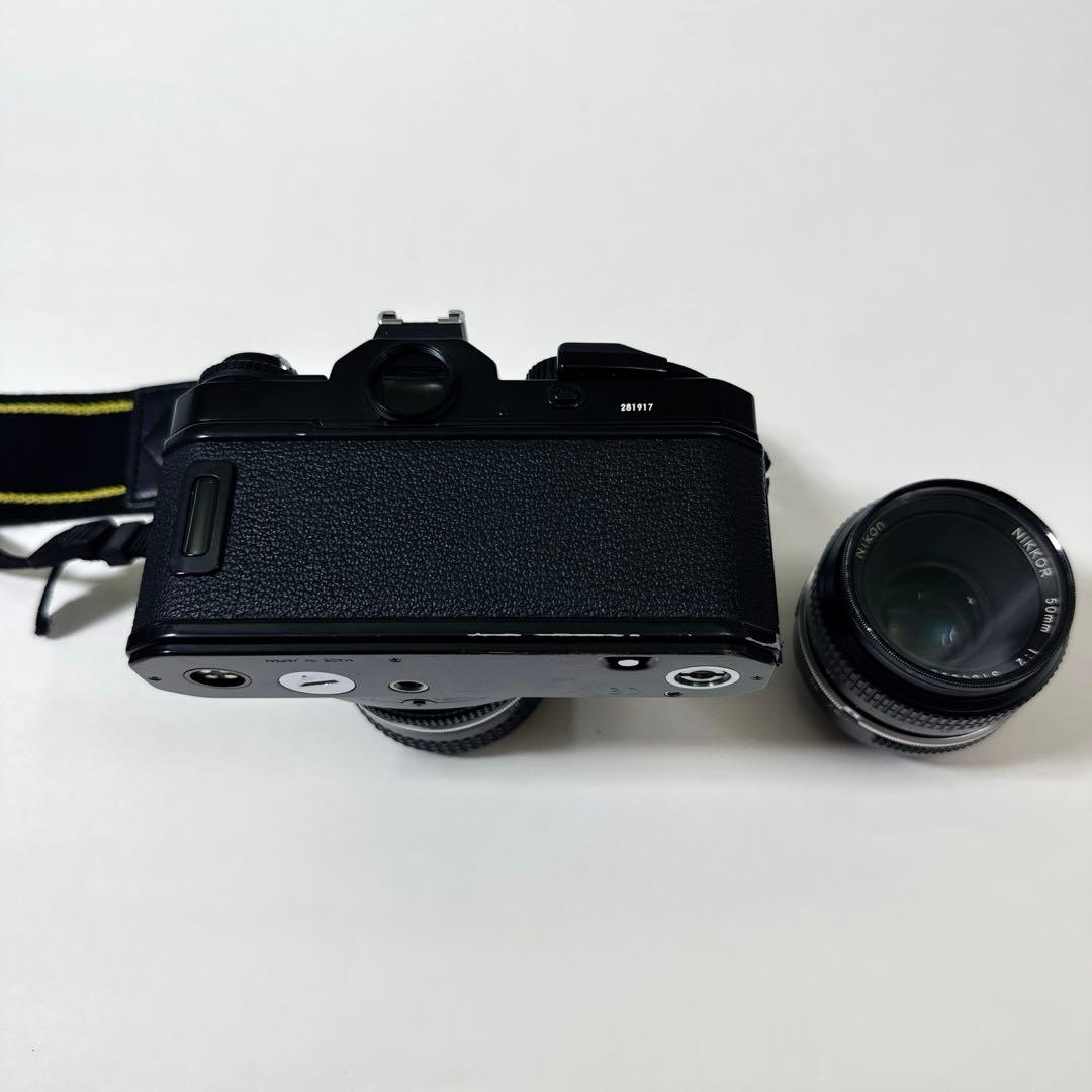 ニコン FM3A ブラック 35mm 50mmセット 完動品