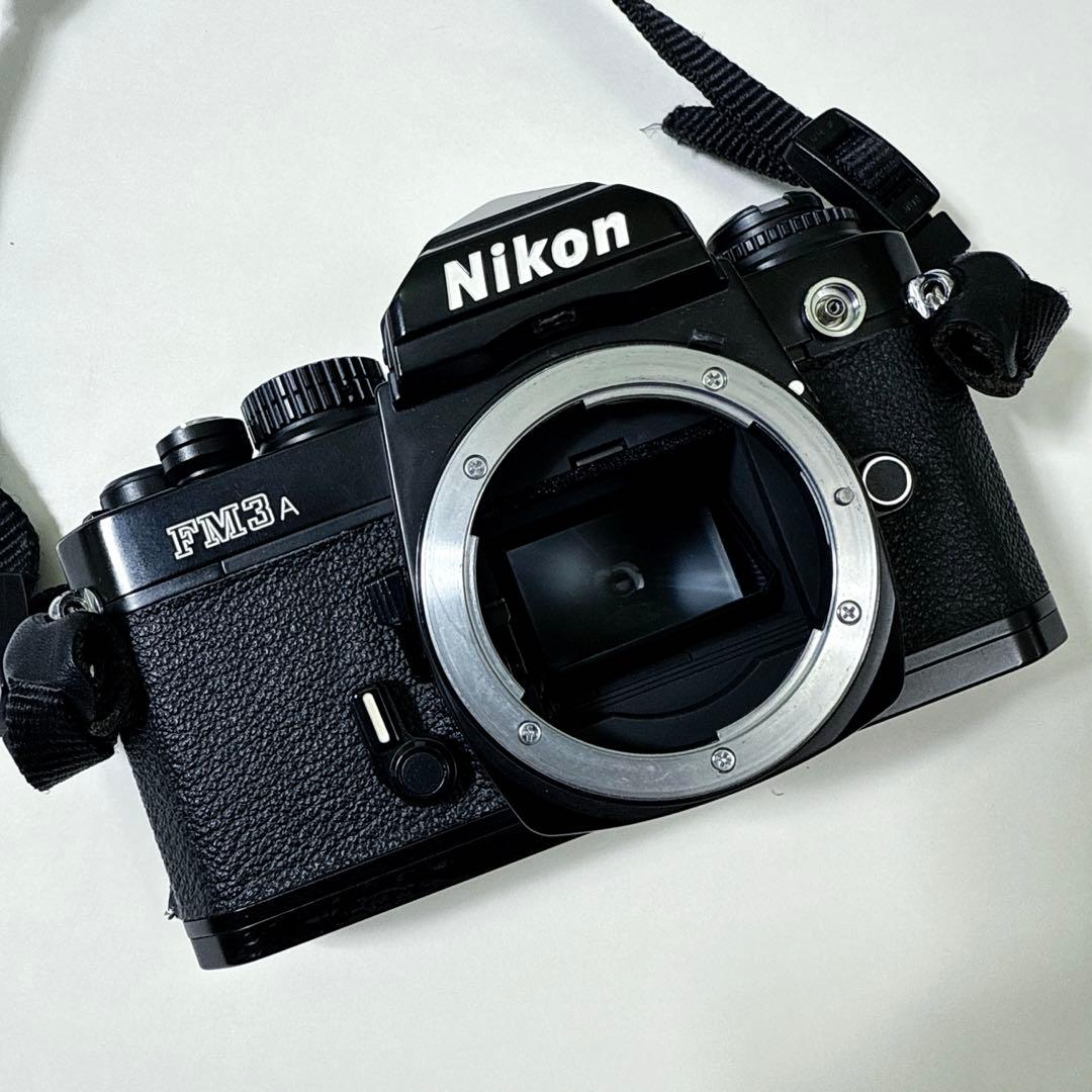 ニコン FM3A ブラック 35mm 50mmセット 完動品