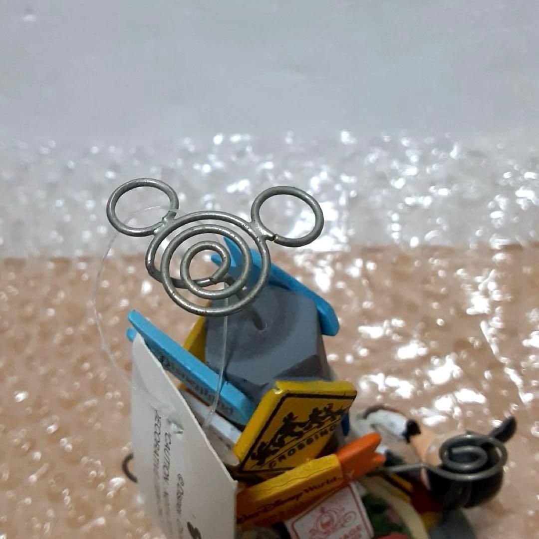 レア　WDW購入　写真立て　ディズニー　ミッキー 標識　プルート フィギュア