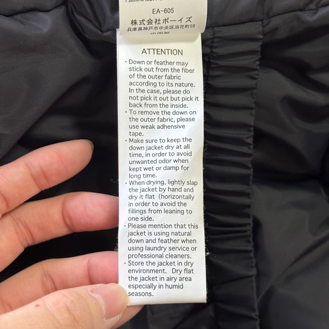 ✨ DANTON／ダントン 定番2WAYダウンコート黒40