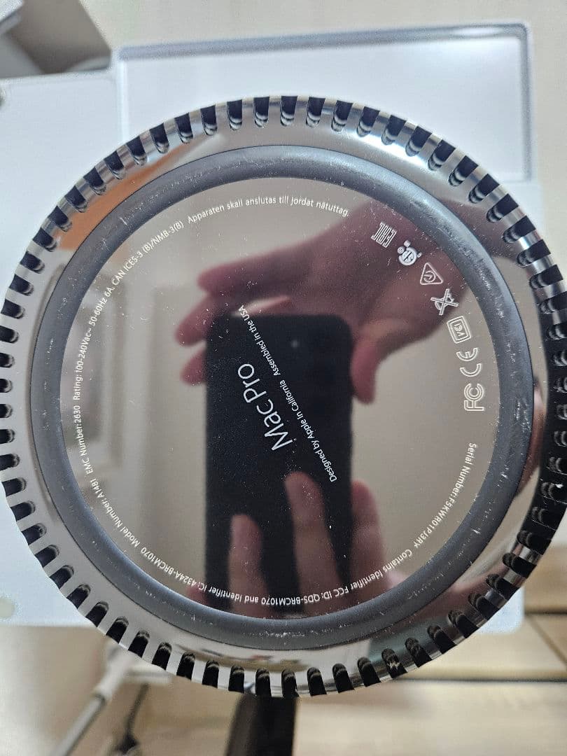 MacPro Late 2013 12コア 64G SSD 1TB D700