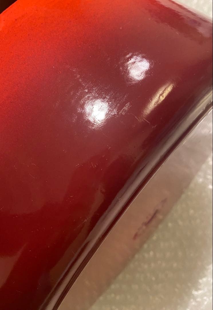 LE CREUSET オーバル鍋 27cm 赤