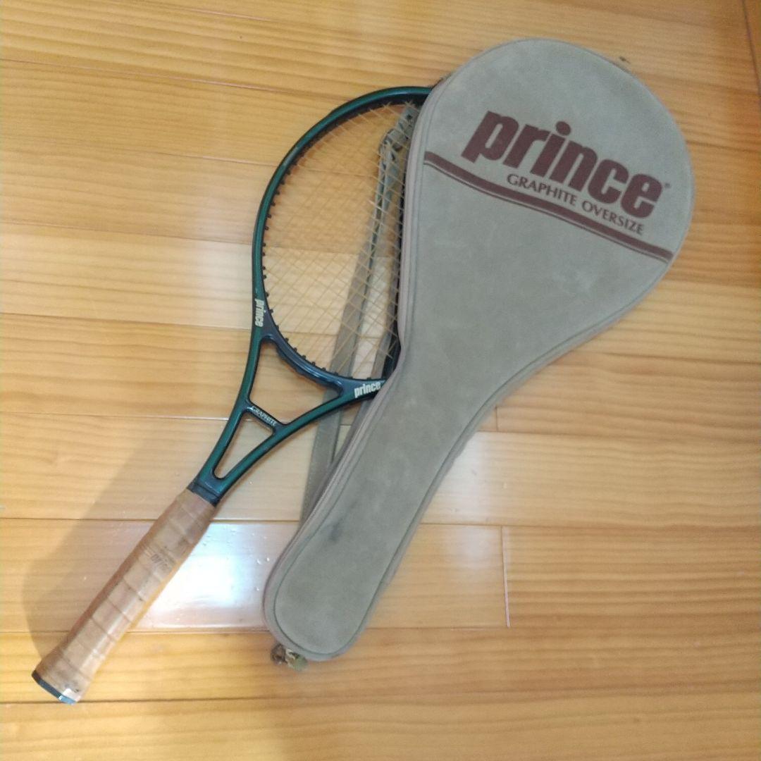 【 名ラケット 】 プリンス グラファイト オーバー ４本線