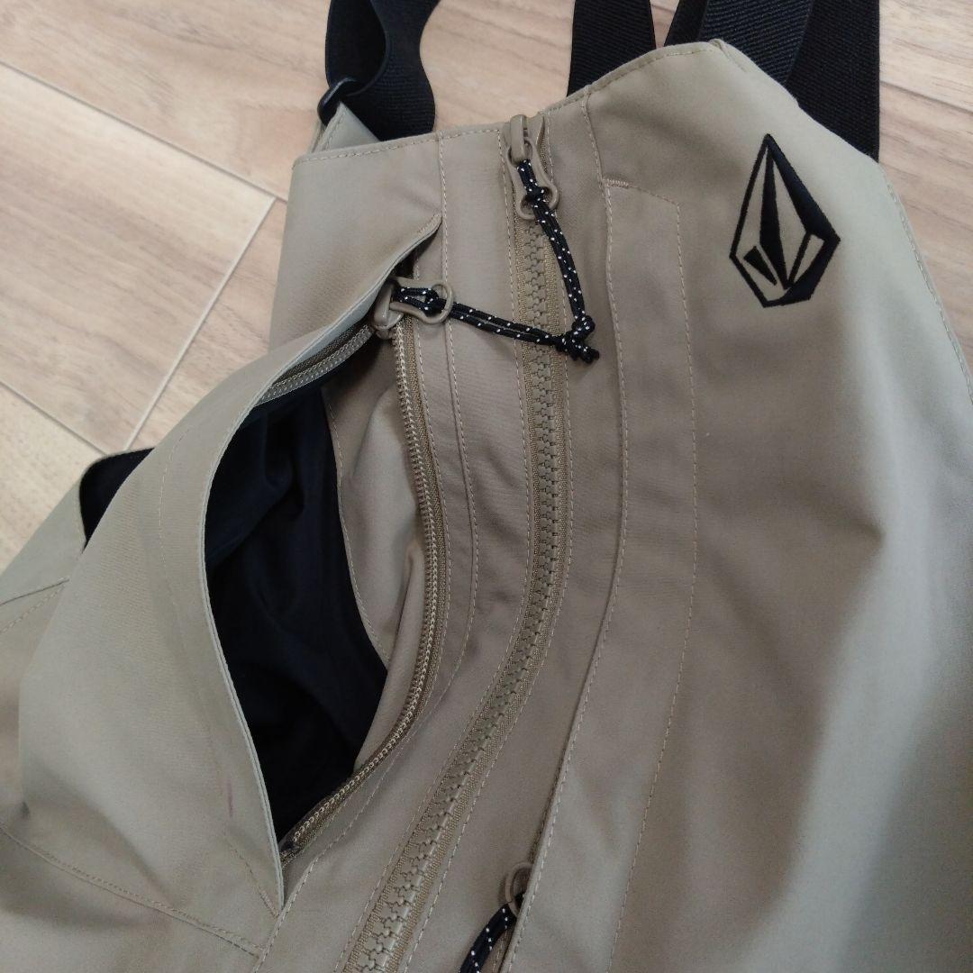 Volcom 150cmキッズL スキー,スノーボードウェア ビブパンツ