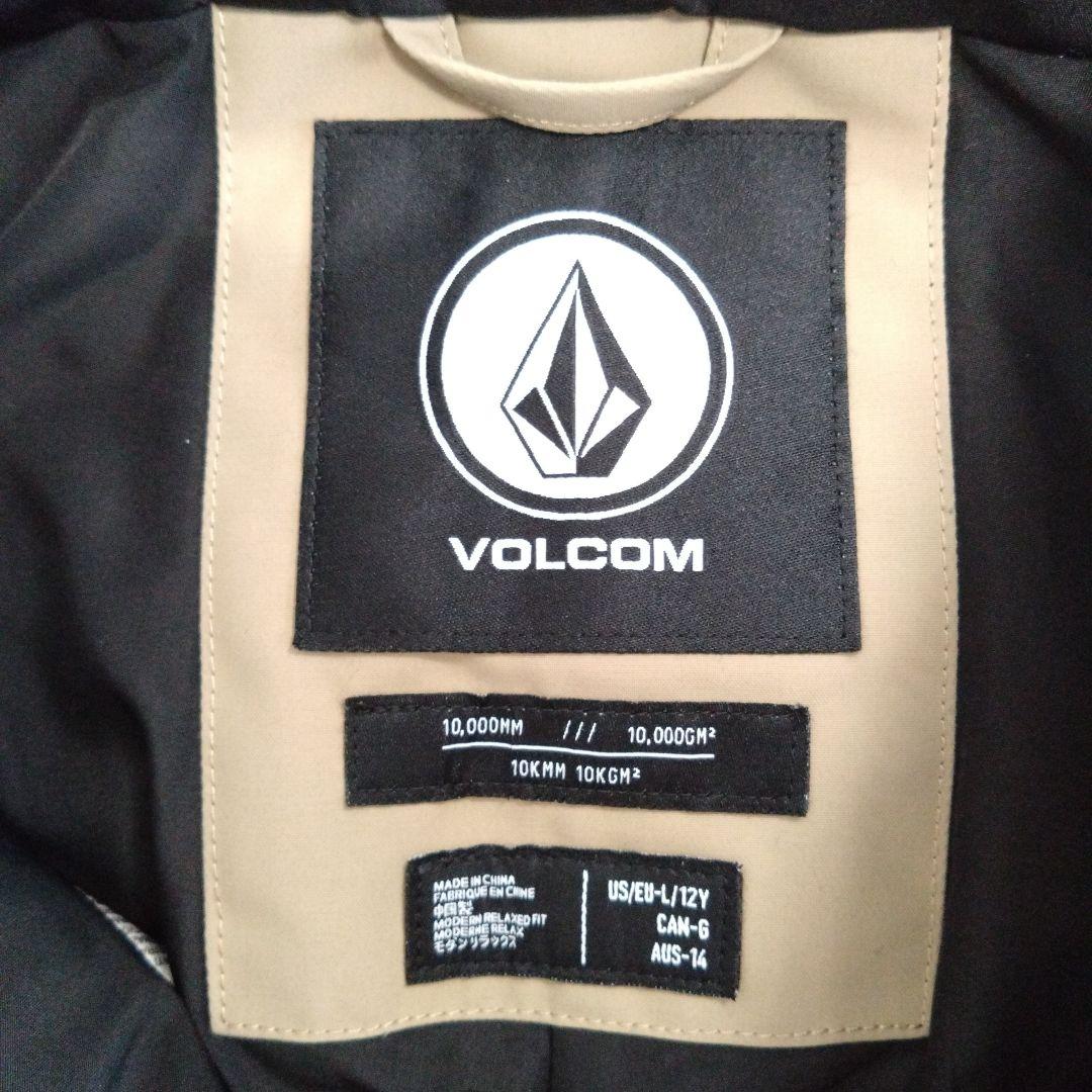 Volcom 150cmキッズL スキー,スノーボードウェア ビブパンツ