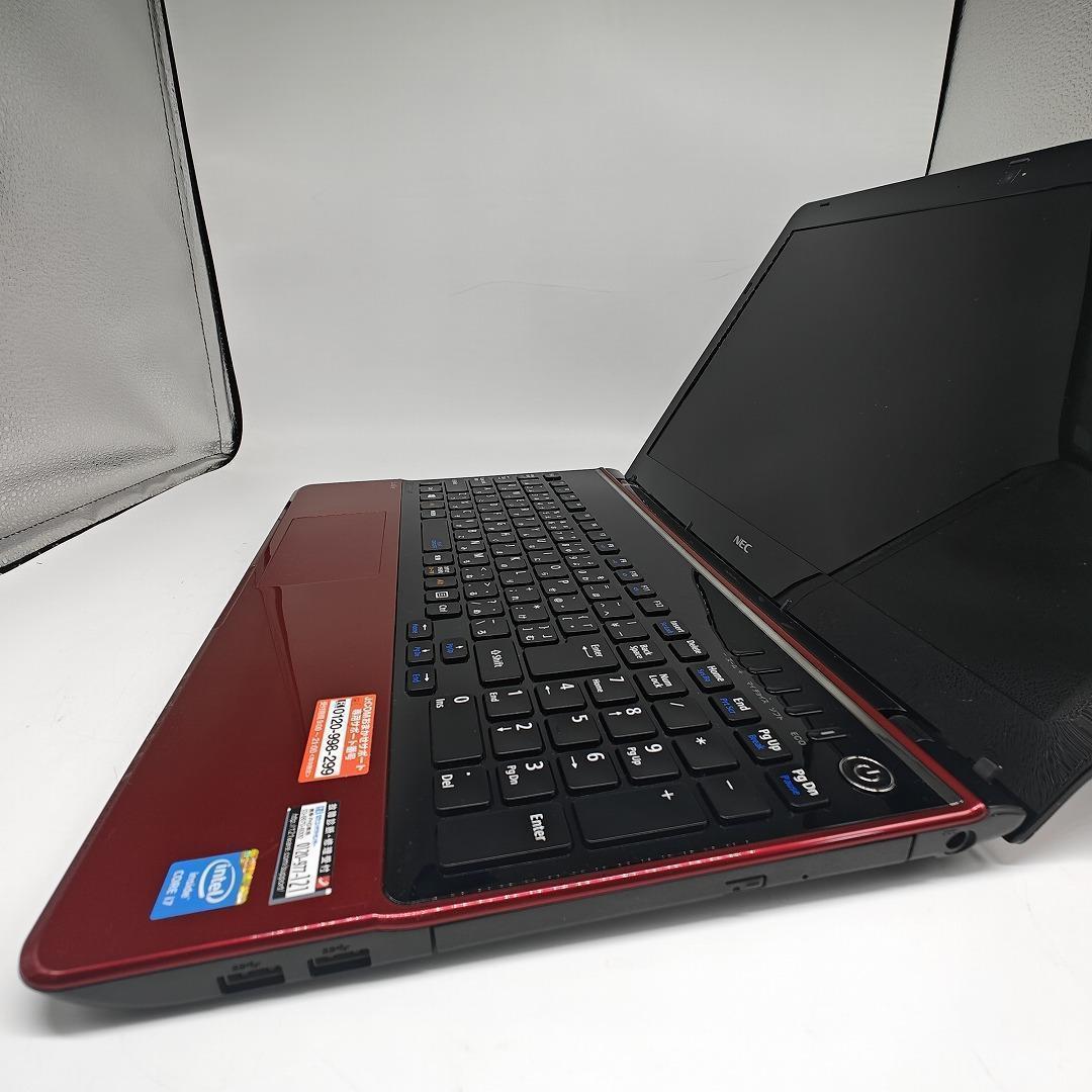 【LAVIE】LS700 高速i7 SSD512GB 16GB レッドノートPC