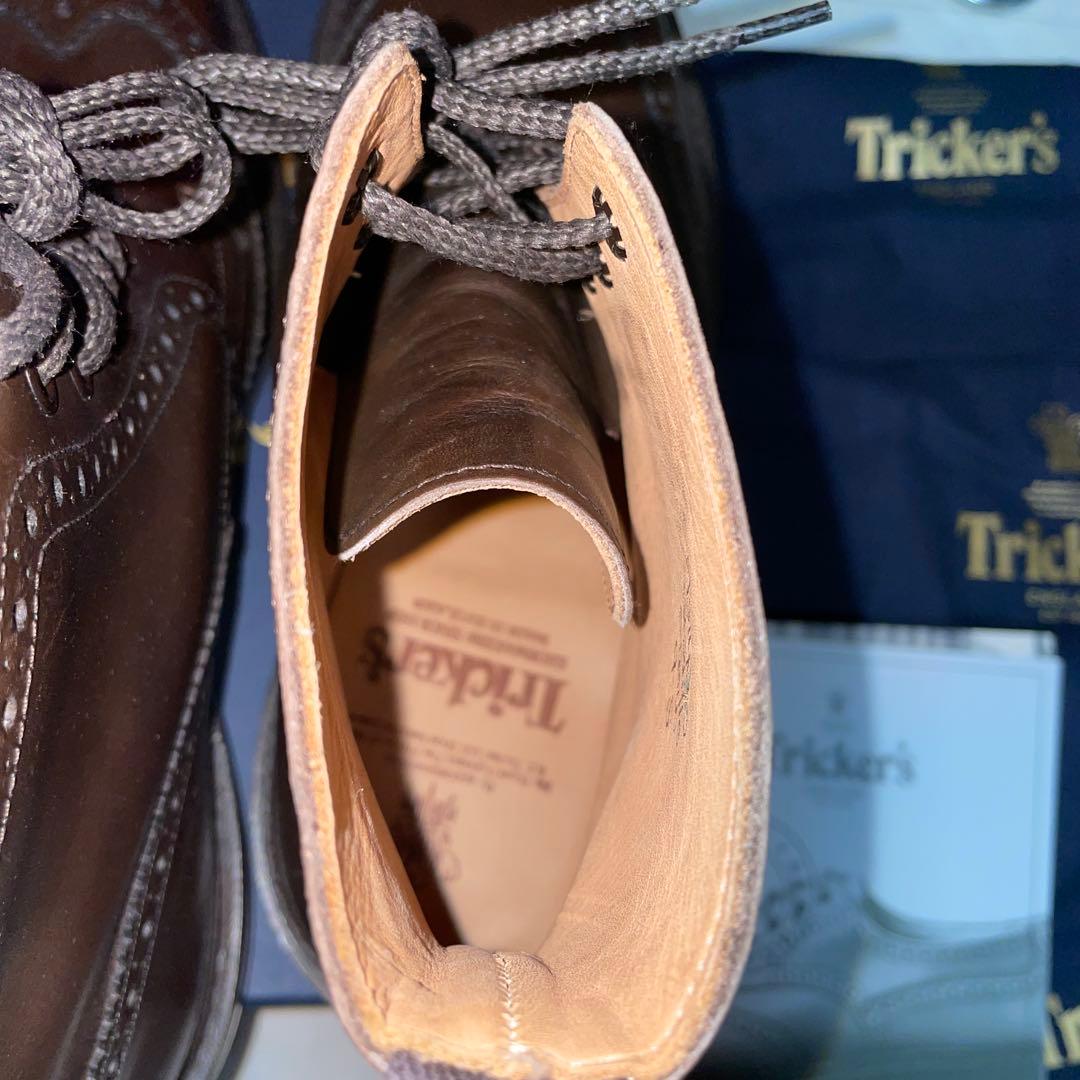 極美品　トリッカーズ　ストウ　カプチーノ　UK9