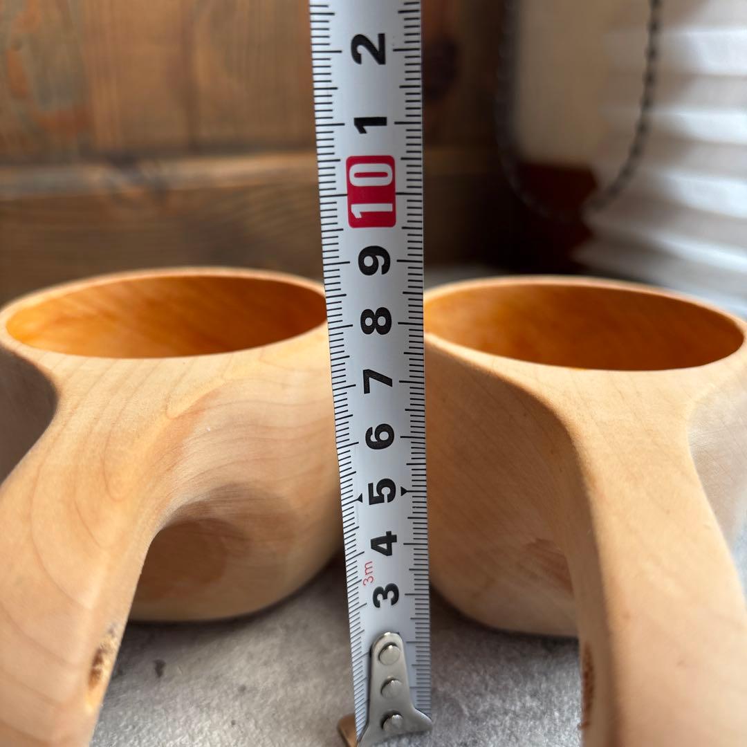 白樺 ククサカップ 2個セット北欧 フィンランド