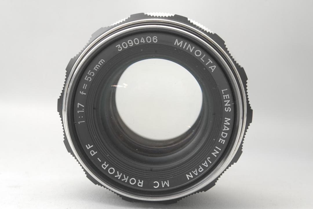 フィルムカメラ MINOLTA SRT101 ROKKOR-PF 55mm f1.7