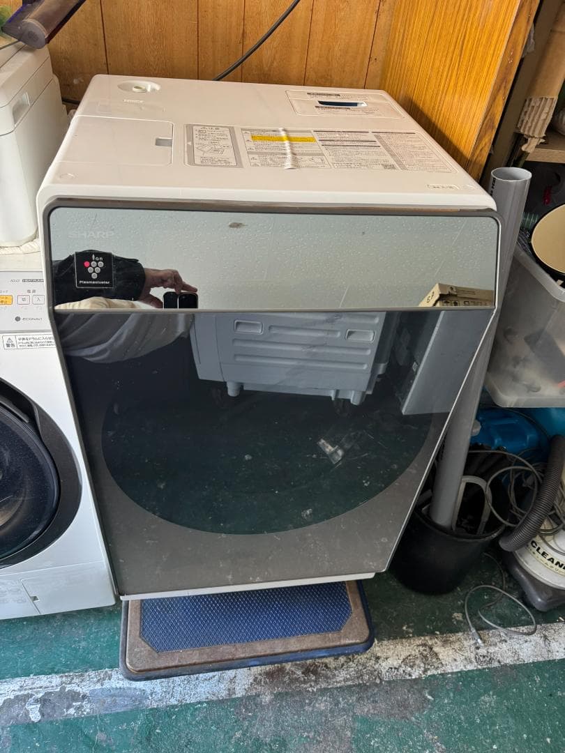 シャープ ドラム式洗濯乾燥機 11/6㎏　ES-U111-TL 2019年