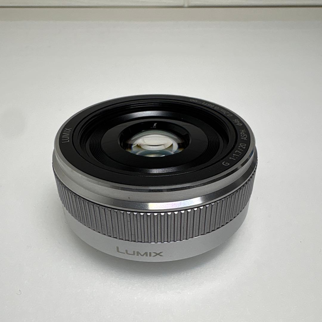 Panasonic LUMIX G 20mm F1.7 H-H020A シルバー