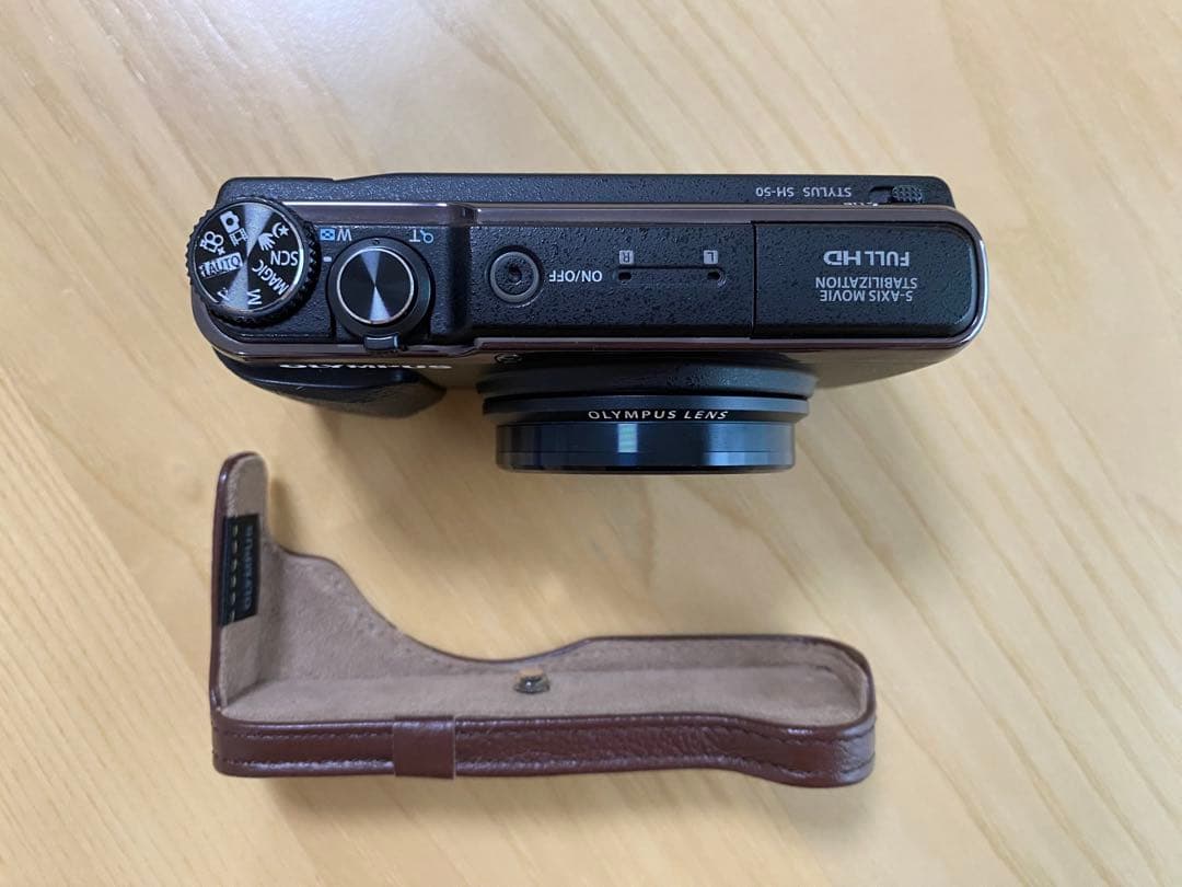 OLYMPUS STYLUS SH-50 カメラケース カメラカバー レザー
