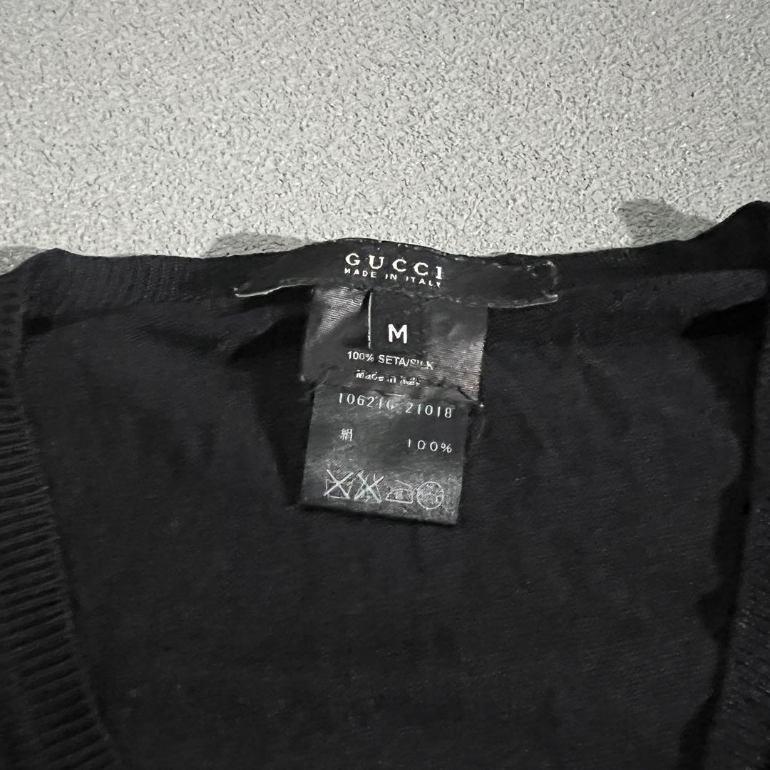 トップス GUCCI by TOM FORD silk knit sweater