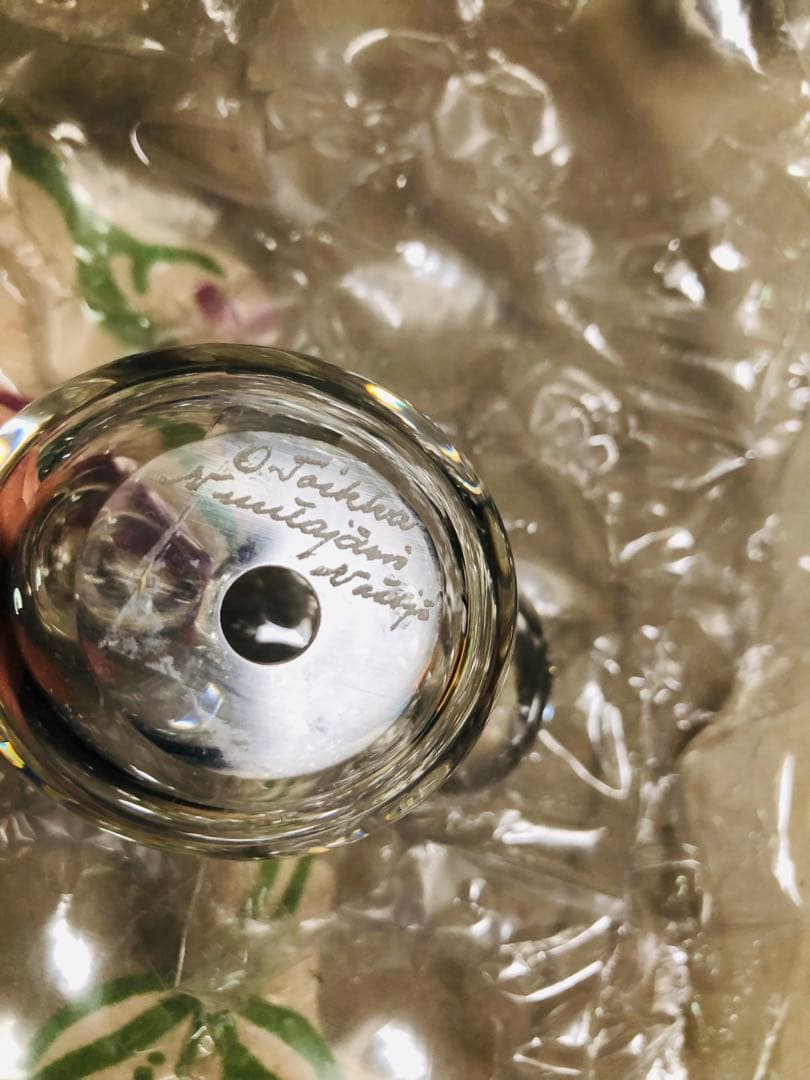 イッタラ　バード　シエッポ　ヴィンテージ クリア