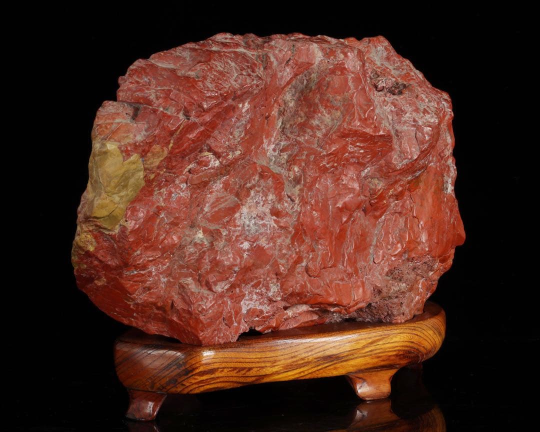 マ*3様 佐渡 赤玉石 赤石 碧玉 水石 鑑賞石 天然石 原石 大型20.3kg