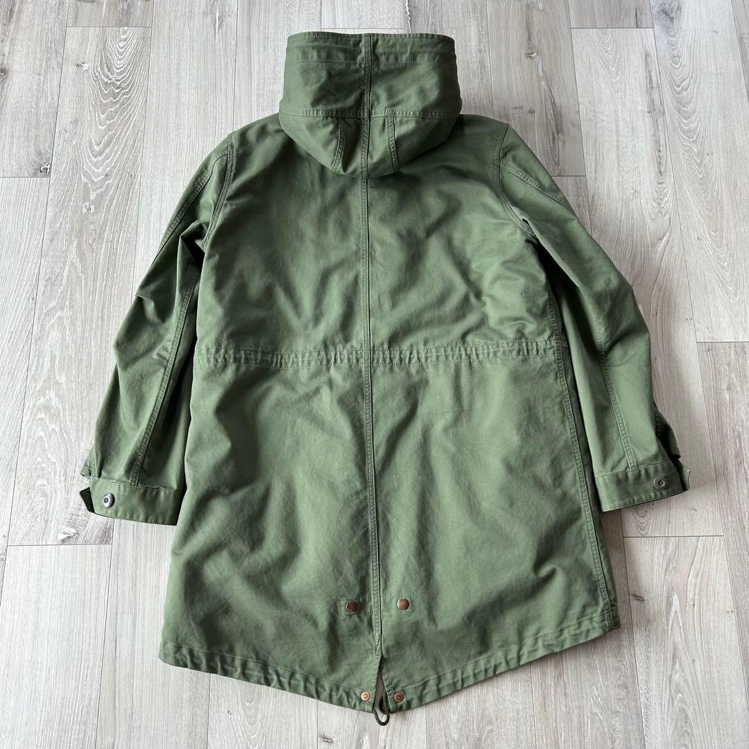 FRED PERRY モッズコート フィッシュテールパーカー XL オリーブ