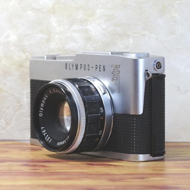 【整備済完動美品】Olympus-PEN F/F.Zuikoレンズ