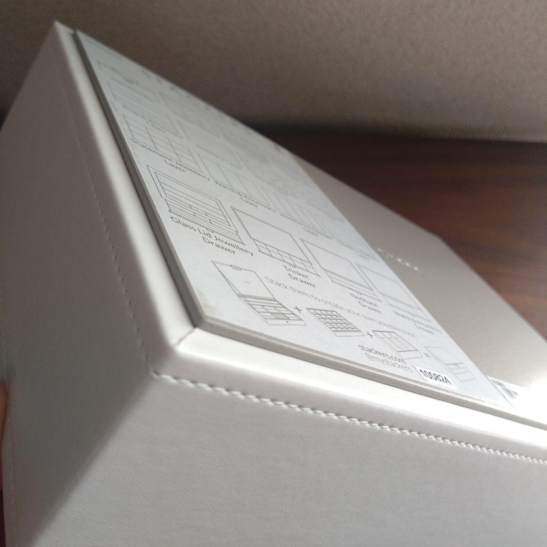 美品 STACKERS 3セット ジュエリーボックス ホワイト