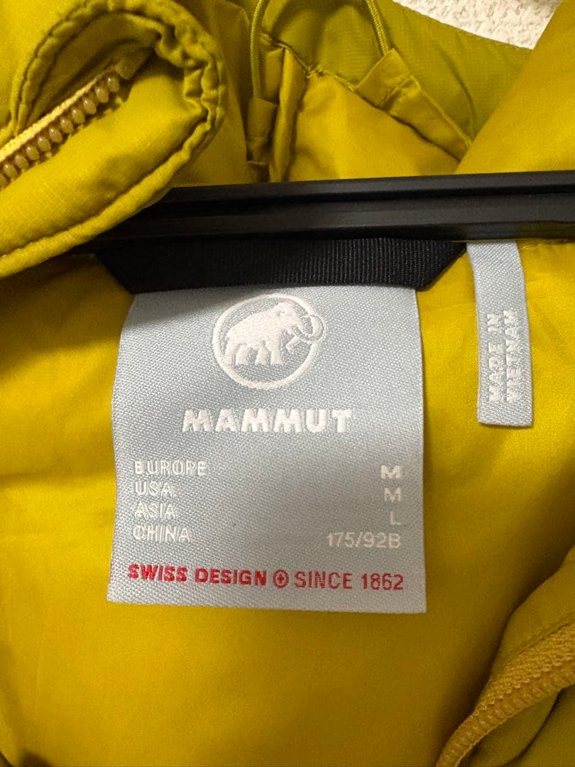 最終値下げ‼️MAMMUT ダウンジャケット オリーブグリーン M