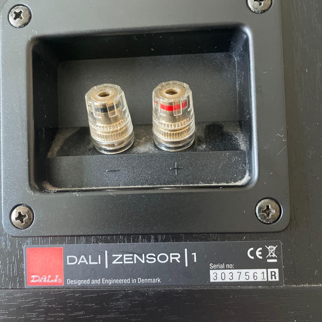 美品　DALI ZENSOR 1 ブラック ブックシェルフ スピーカー　仕様書付