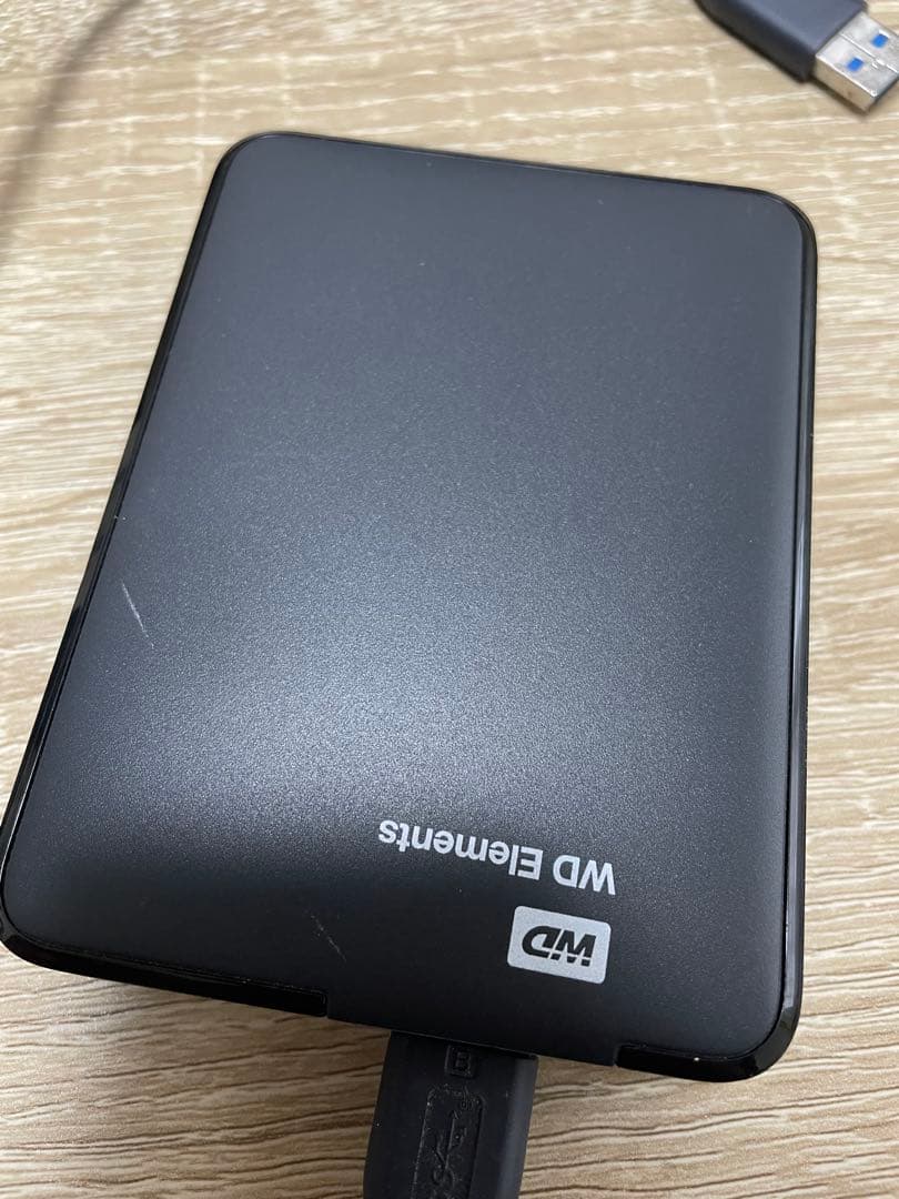 WD Elements 外付けHDD ブラック