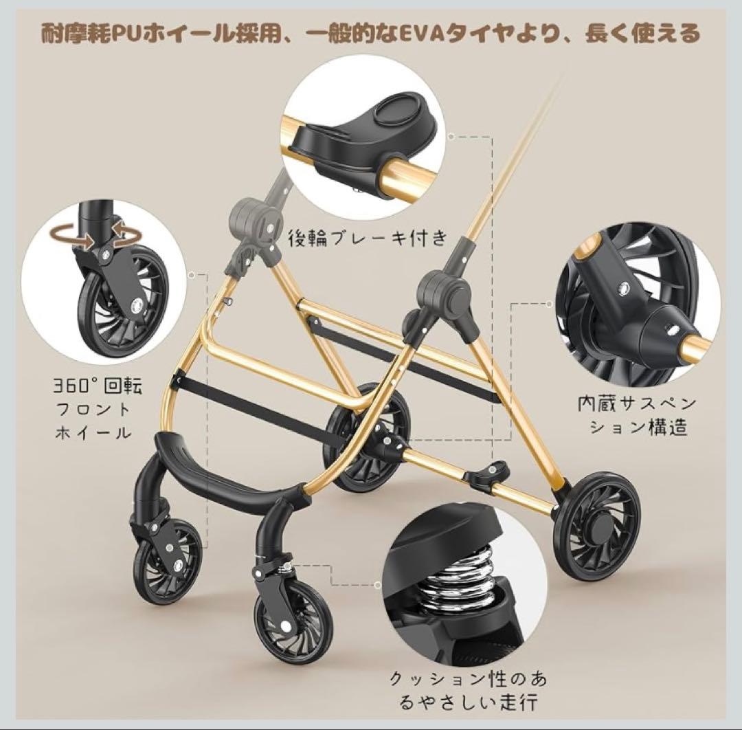 ペットカート バスケット取り外し式 折りたたみ 軽量 コンパクト ペットバギー