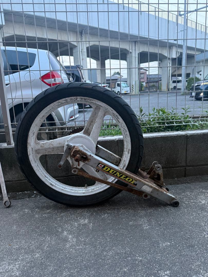 NS50F MBX50 スイングアーム、ホイールセット