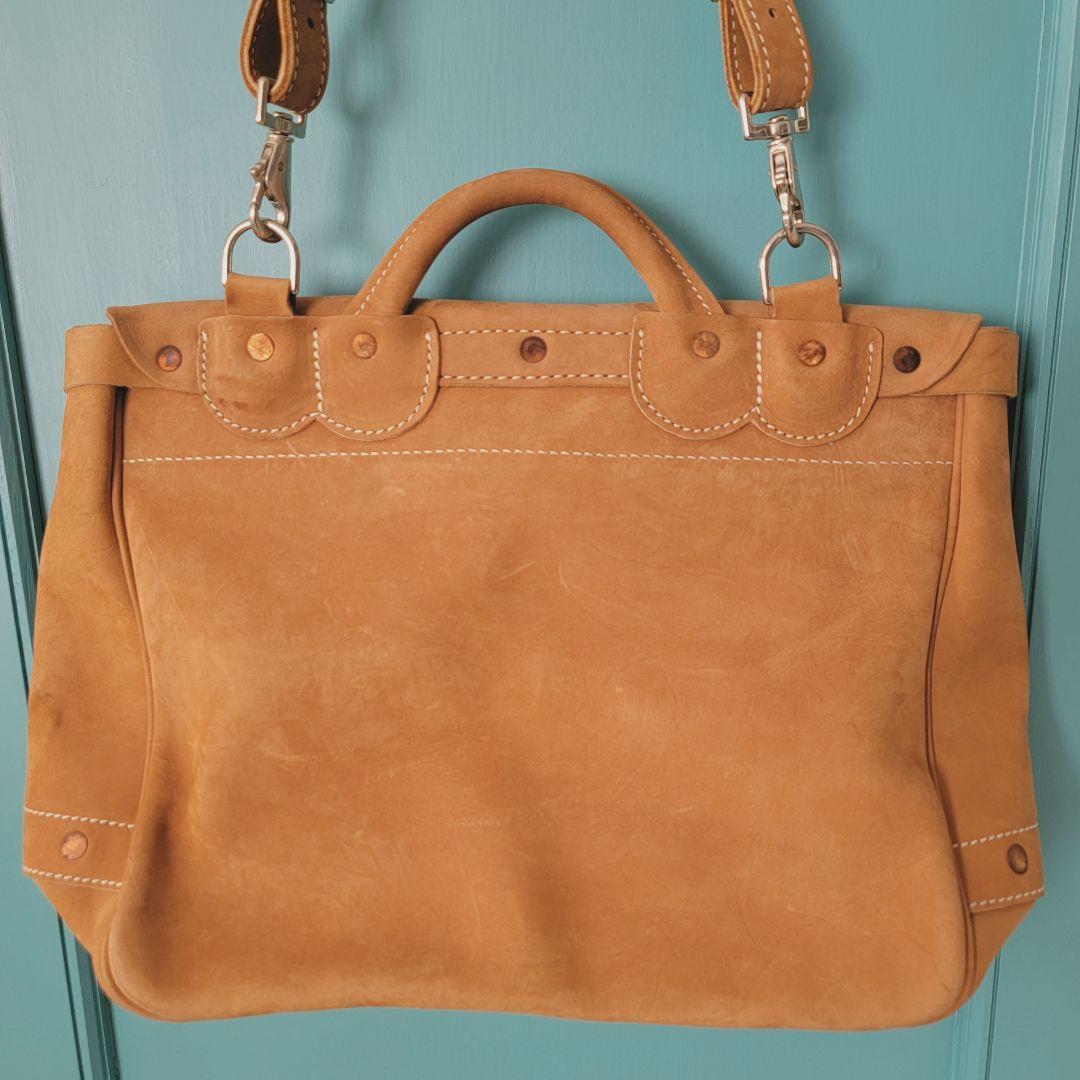 The J.Peterman Company ヌバックレザー　メッセンジャー