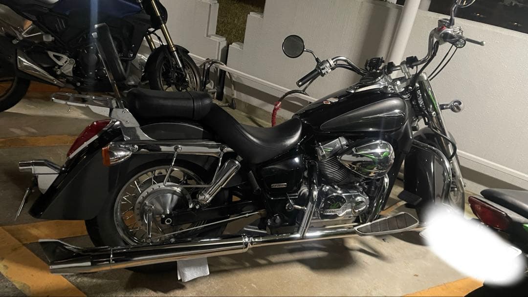 ケンテック　クラシック2in1マフラー(フィッシュ) シャドウ400クラシック