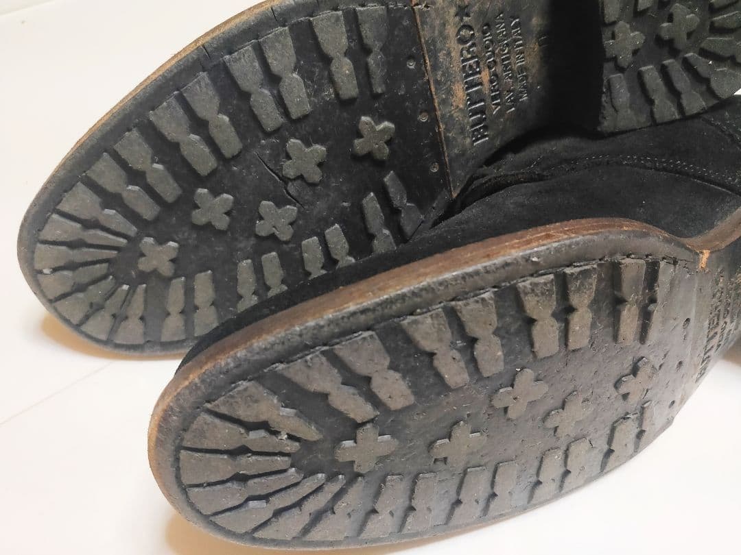 ブッテロ BUTTERO レースアップブーツ b2294 オイルドスエード