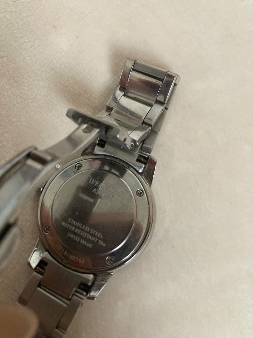 ピンク文字盤 時計