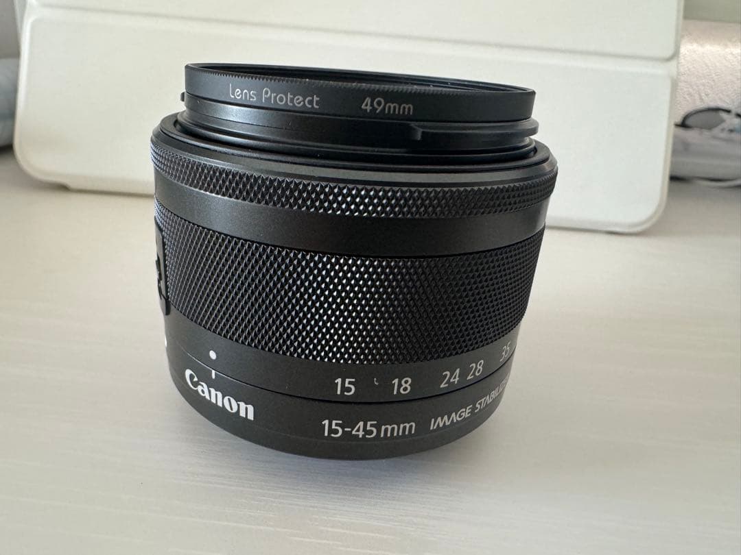 【新品級】Canon EOS M6レンズキットEF-M 15-45mm付属品あり