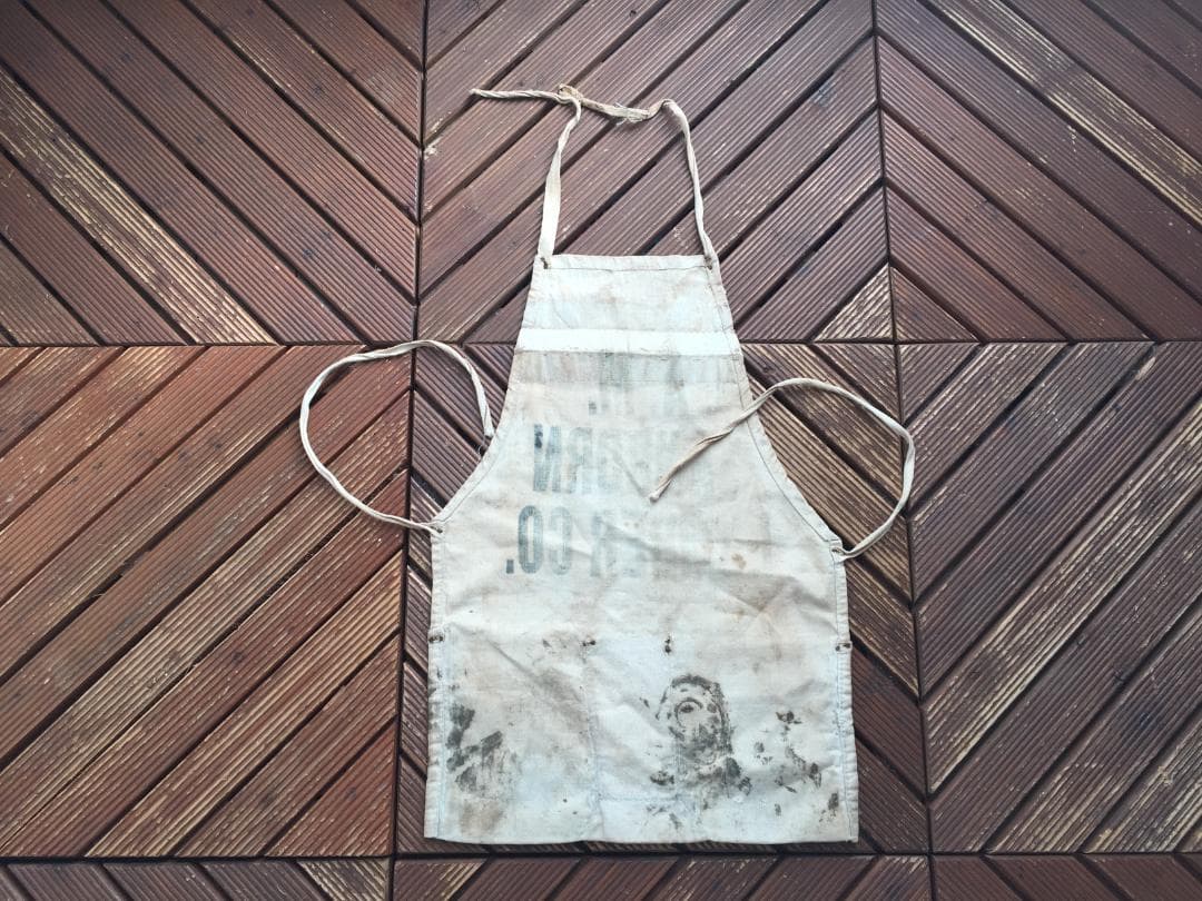 ト*イ様 汚物【10's リベット留 ワーク エプロン】