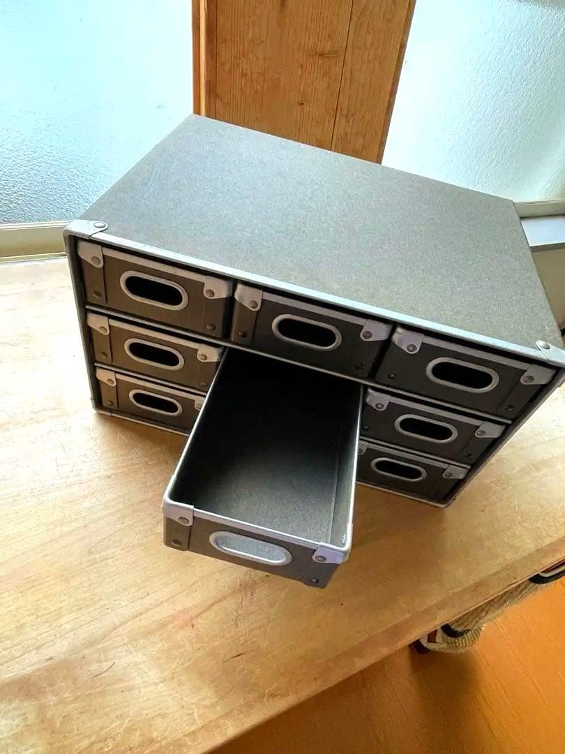 無印良品硬質パルプ引き出し9杯