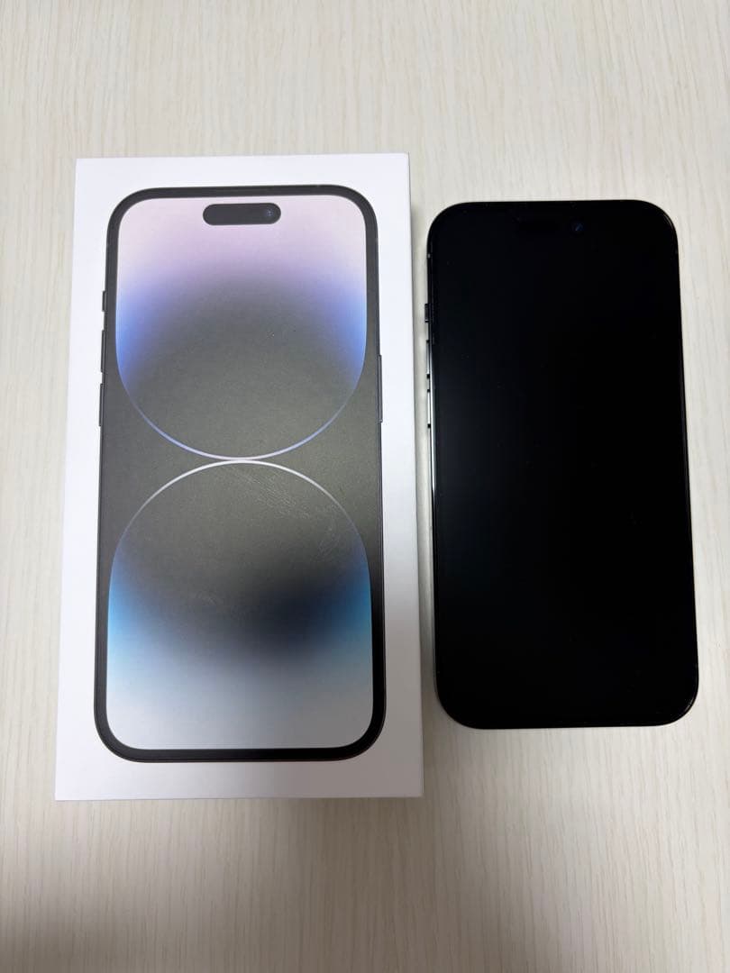 美品 iPhone 14 Pro 128GB スペースブラック SIMフリー