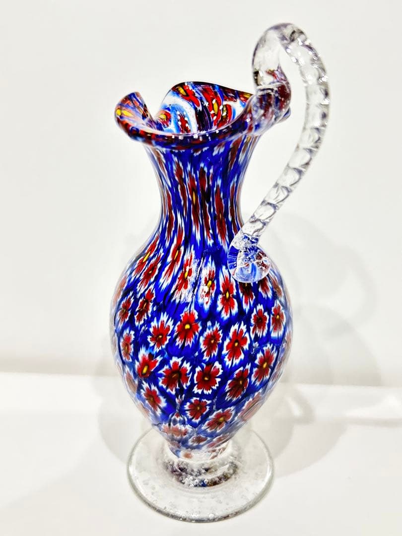 ベネチア ガラス ミルフィオリ MURANO ムラーノ ヴェネチアン ムラノ2点