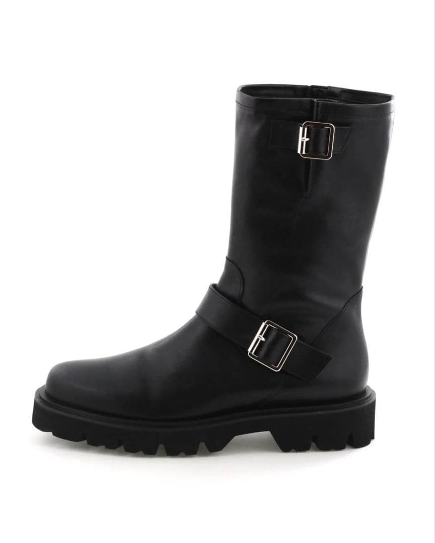 【新作・新品】卑弥呼エンジニアブーツ本革ブラック23cm ヒミコHIMIKO