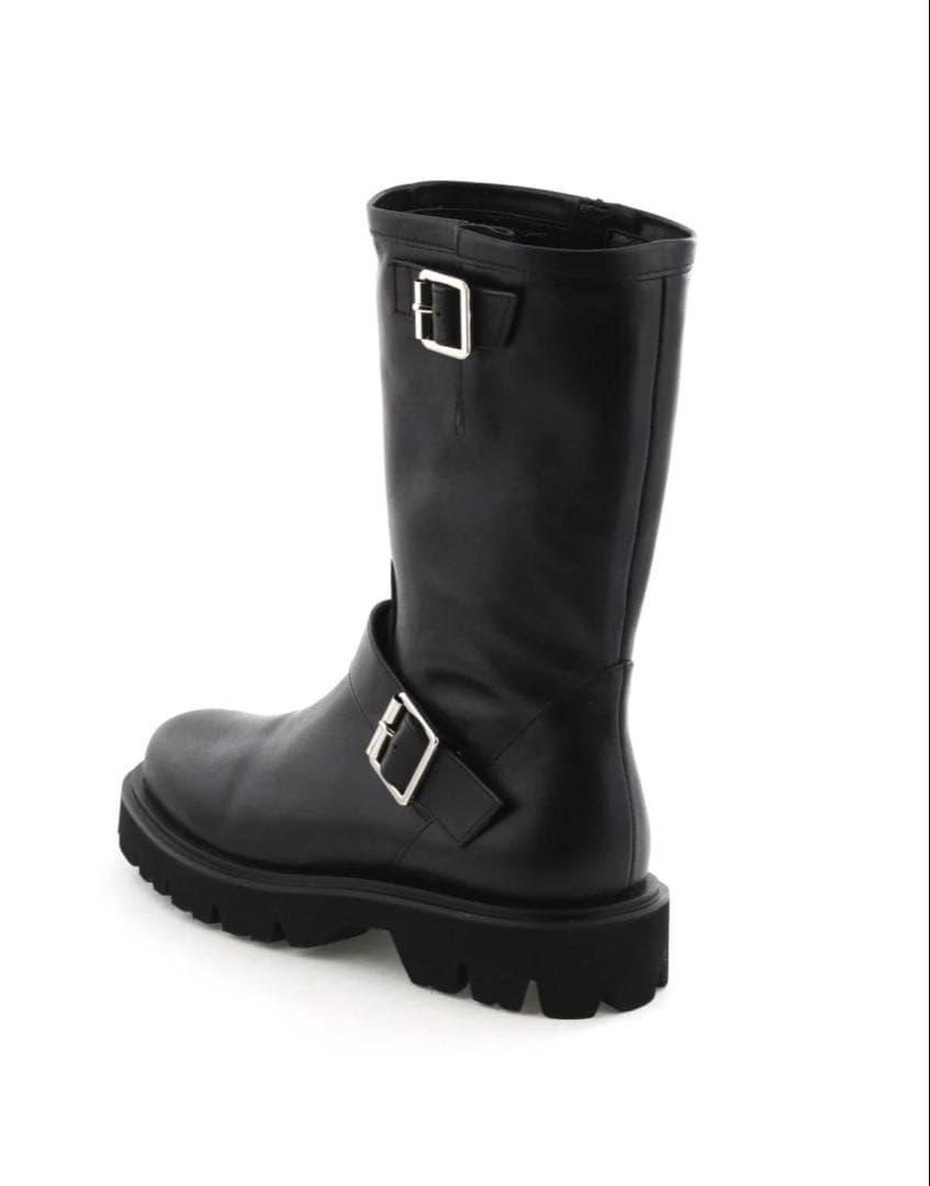 【新作・新品】卑弥呼エンジニアブーツ本革ブラック23cm ヒミコHIMIKO